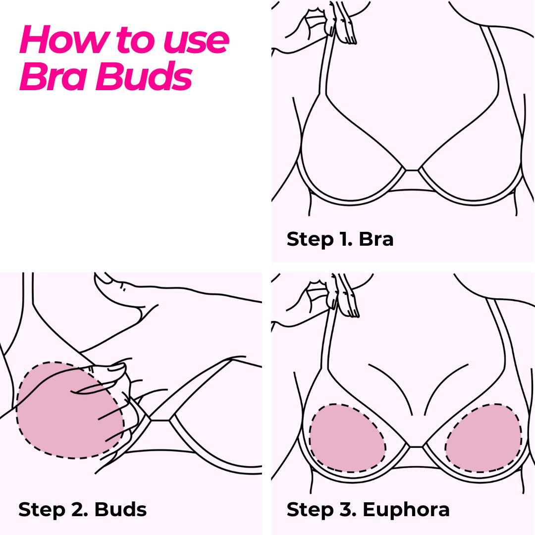 Bra Pads Inserts Breast Enhancers - 2 Pairs Push up Swimsuit Pads to Add  1-2 Cups Size | Removable Bra Insert & Comfy Padding for D Cup Size