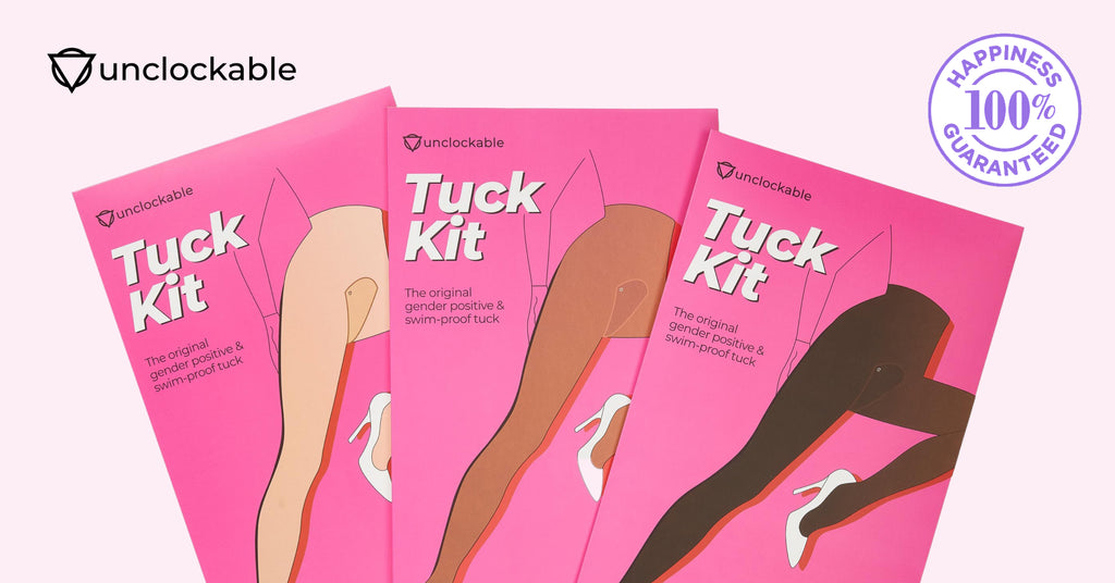Tuck kit is also medical grade and hygienic! Tuck safely out there folks ♥️  #transgirl #tucking #tuckingtips #tuckkit #transfemme #tf