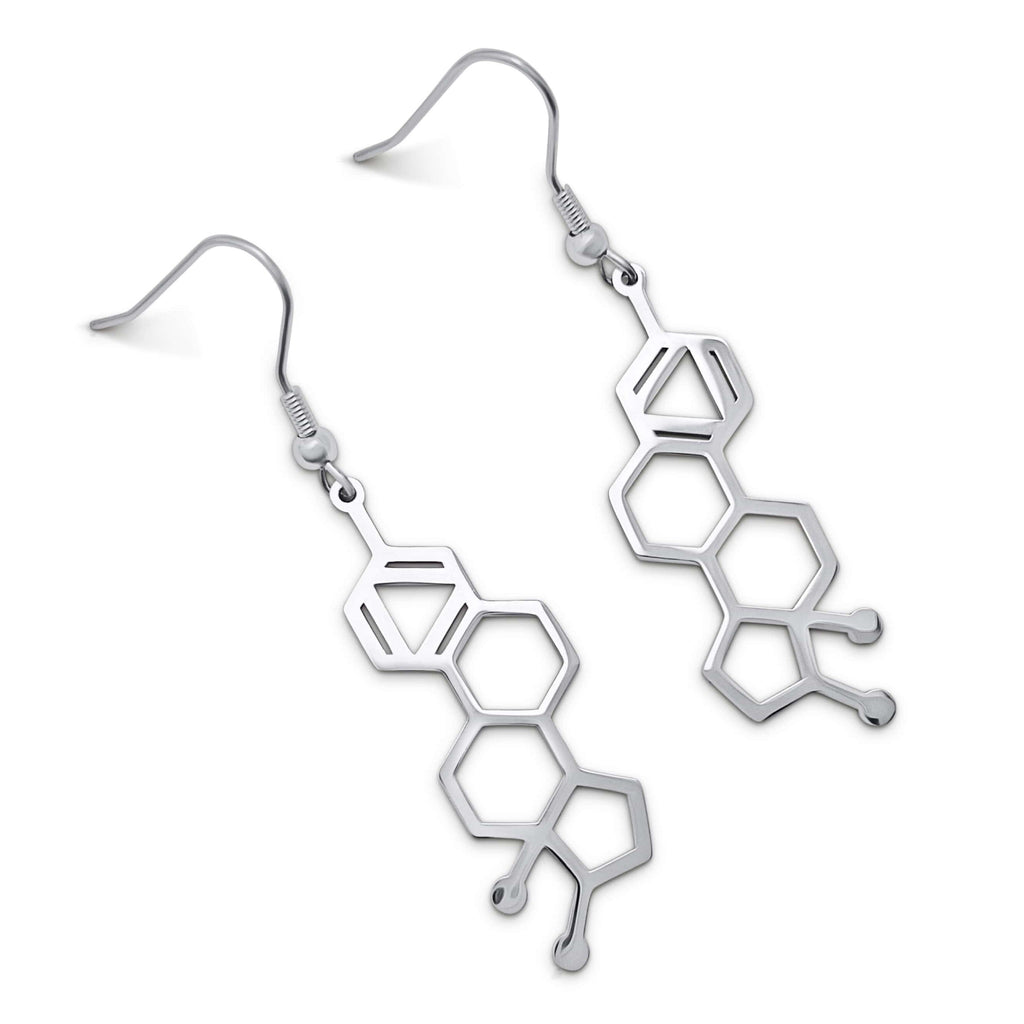 HRT Estrogen Molecule Earrings